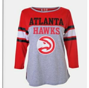 💗NWT OFFICIAL NBA ATLANTA HAWKS TOP